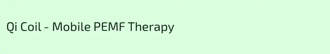 Qi Coil - Mobile PEMF Therapy